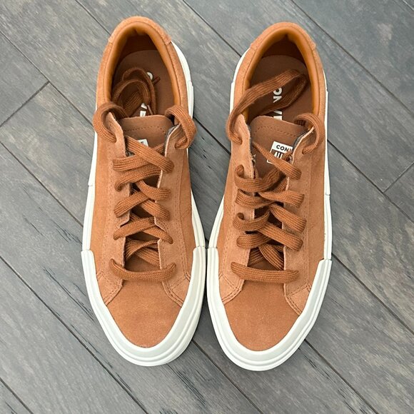 Converse Tan Brown Men's 10 Unisex Platform Shoes NWOT - Picture 2 of 13